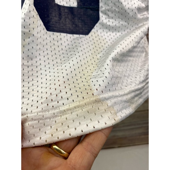 Dallas Cowboys Jersey Youth Large #65 Short Sleeve Football White Blue - Picture 6 of 11